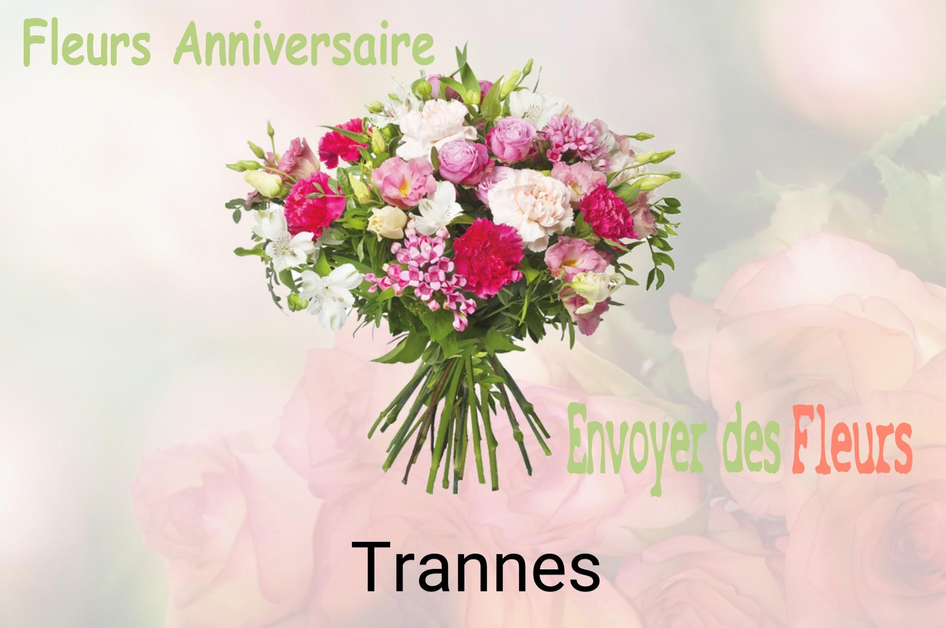Bouquet de fleurs d’anniversaire livré à Trannes